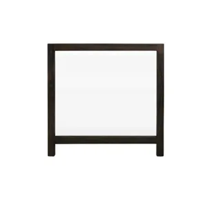 Dark Teak Mirror