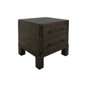 Black Merida Nightstand
