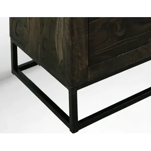 Dark Teak Nightstand