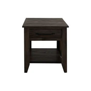 Dark Teak End Table