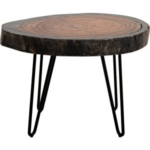 SCALLION ORANGE END TABLE