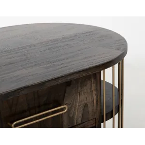 Black Balam Kitchen Island