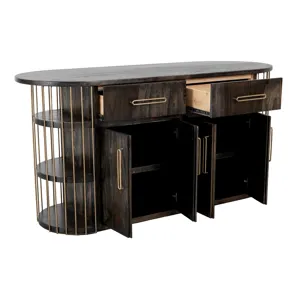 Black Balam Kitchen Island