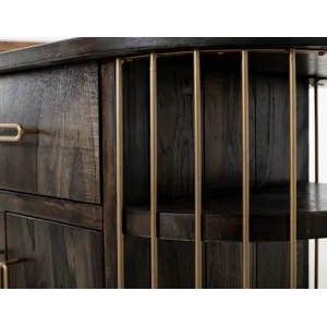 Black Balam Kitchen Island