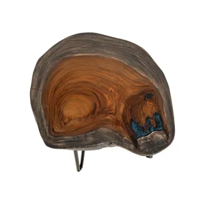 Parota Epoxy End Table
