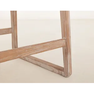 White Balam Upholstered Barstool