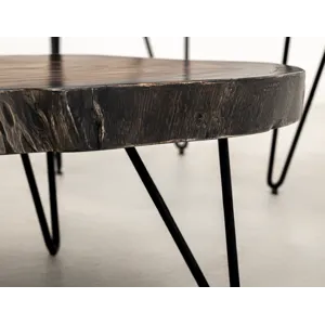 Parota Epoxy Cocktail Table