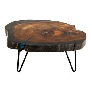 Parota Epoxy Cocktail Table