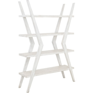 Moka White Bookcase