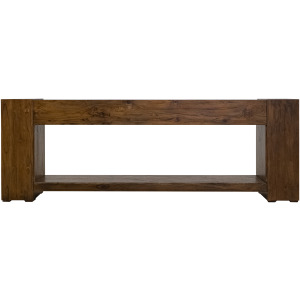 Natural Teca Console for Fire Place