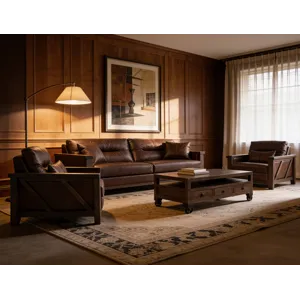 Walnut Sofa