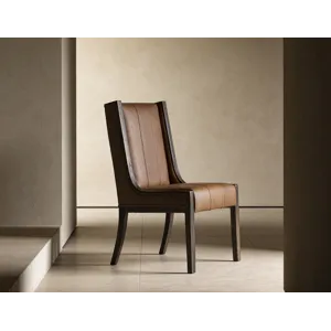 Walnut Upholstered Chair