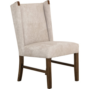 Silver Upholstered Chair