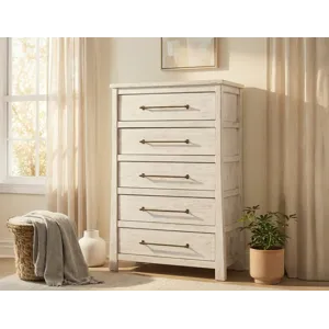 White Roots Chest