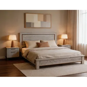 Golden Loft Nightstand