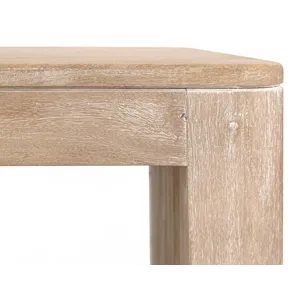 White Balam Chairside Table