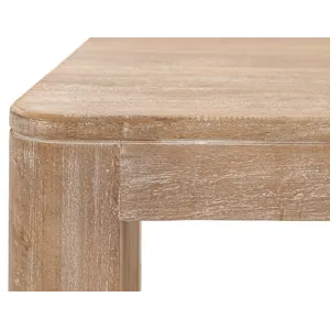 White Balam End Table