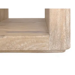 White Balam Chairside Table