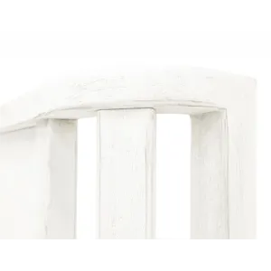 White Roots King Headboard