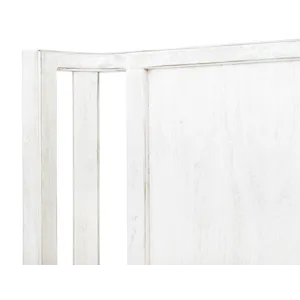 White Roots King Headboard