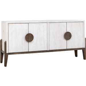 Moka White Console