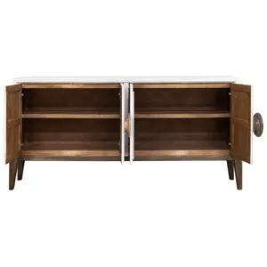 Moka White Console