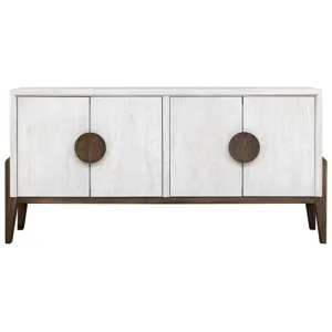 Moka White Console