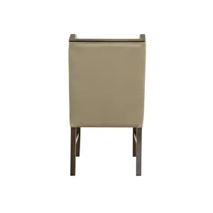 Silver Upholstered Chair