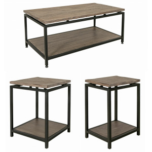 Blacksmith 3 PC Occasional Table Set
