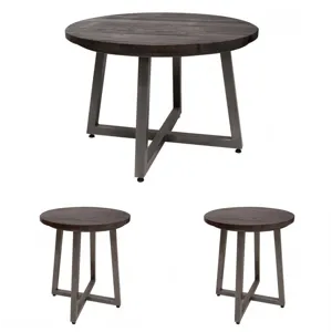 RT Cocktail &amp; 2 End Tables