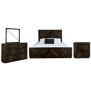 Black Balam 4 PC Bedroom Set