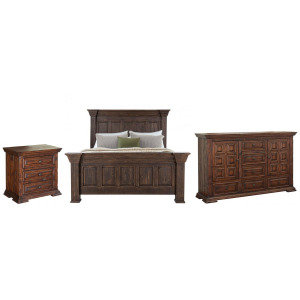 GRAHAM KING BED, DR & N/S
