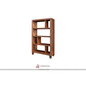 54in Bookcase with 3 shelves & Casters