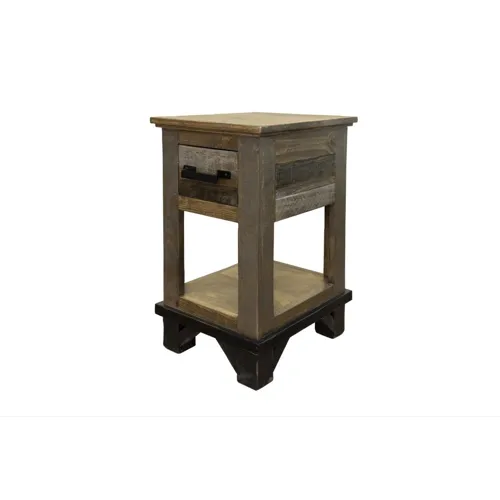 Loft Brown Chairside table