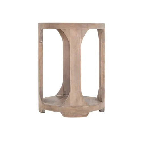 White Balam Chairside Table