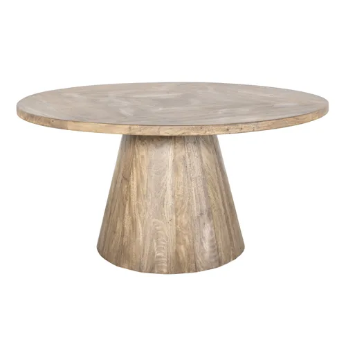 White Balam Round Dining Table