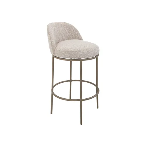 Snow Upholstered Barstool