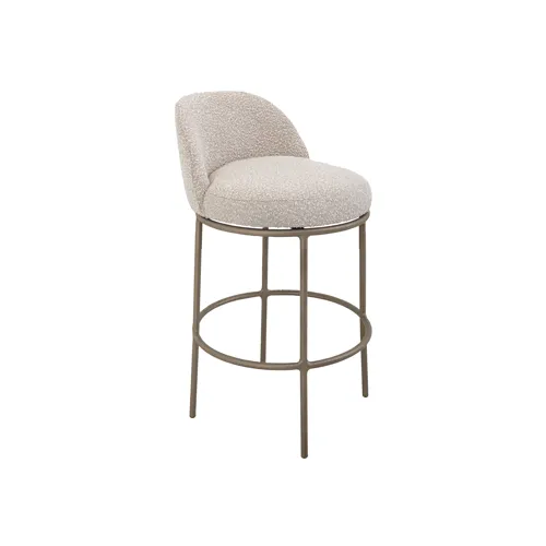 Snow Upholstered Barstool
