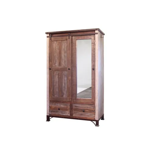 Antique Multicolor Armoire