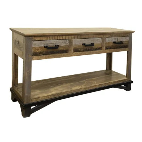 Loft Brown Sofa Table
