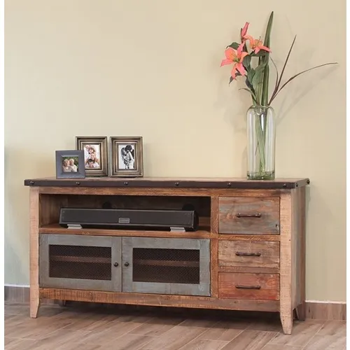 Antique Multicolor TV Stand