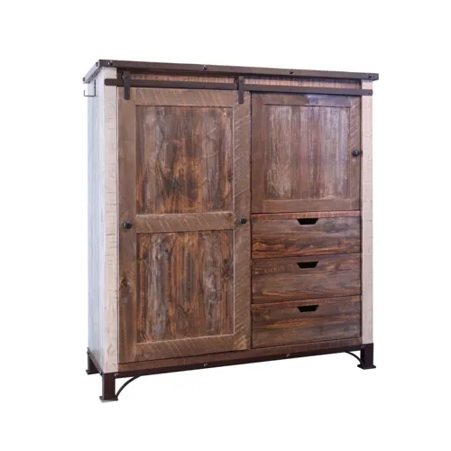 Antique Multicolor Chest