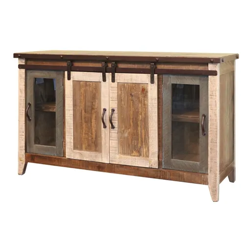 Antique Multicolor TV Stand / Console