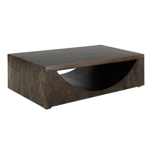 Dark Mezquite Cocktail Table