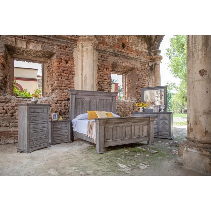 King/California King Terra Gray California King Bed