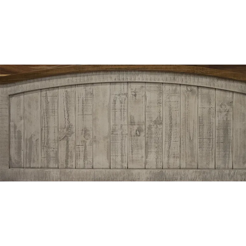 Pueblo Gray King Bed