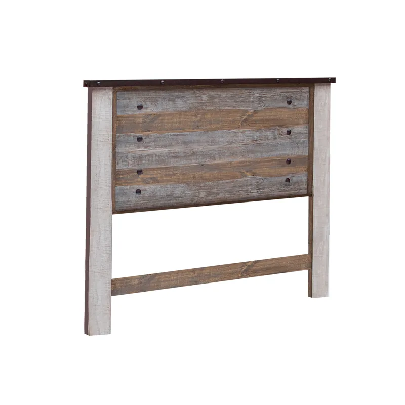 Antique Multicolor Antique Queen Bed