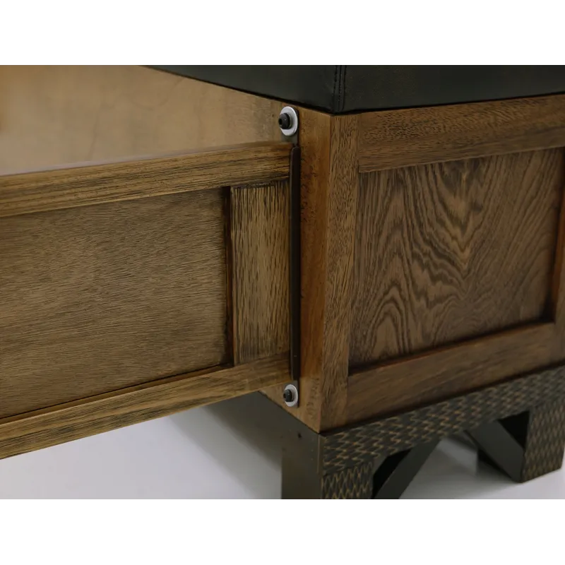 Walnut Queen Rails