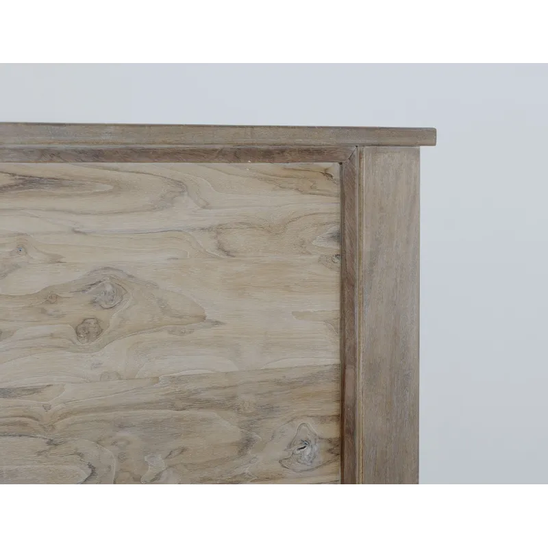 White Teak Whiteteak, Queen Bed