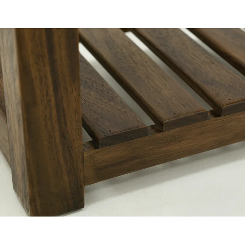 Walnut Chairside Table